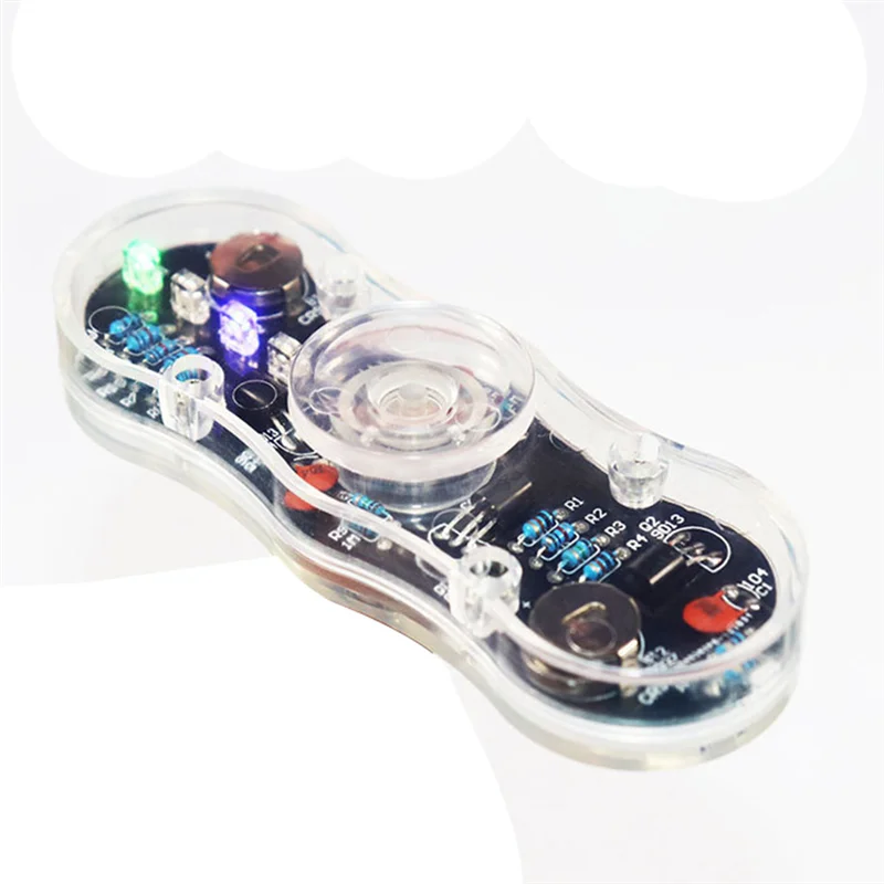 AB47-Display LED Light-Emitting Gyroscope Practice Learning Electronics Training Board Electronic Soldering Tools (TL)