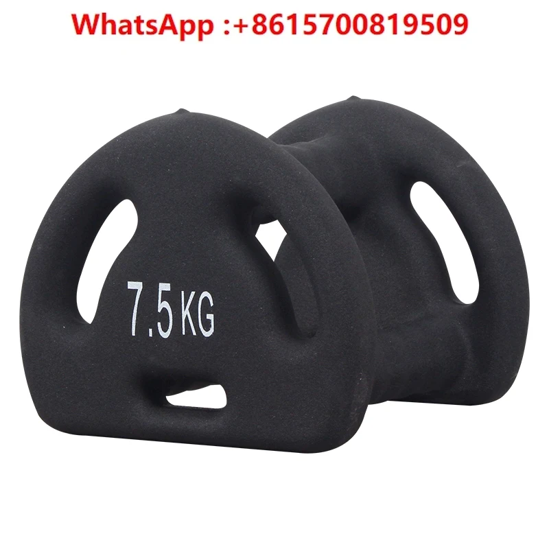 

Fitness equipment household pure iron stone lock 5kg15kg iron lock arm muscle training