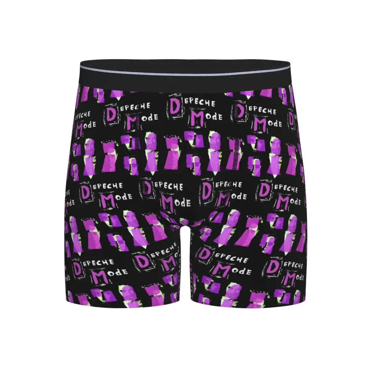 

Long Boxer Underpants Shorts Depeche Cool Mode Music Violator Panties Male Breathable Underwear for Homme Man Boyfriend Gifts
