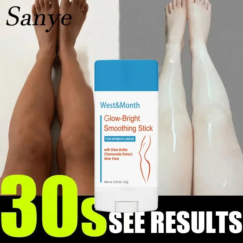 Whitening Cream Private Parts Bleaching Serum Lightening Underarm Dark Spot Brightening Stick Armpit Legs Knees Body Skin Care