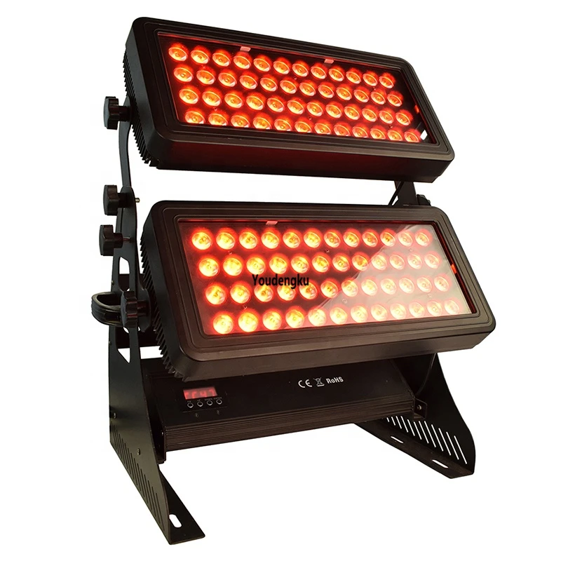 

High Power 96*10w 4in1 Rgbw Dmx City Color Change Outdoor Led Wash Light Ip65 led wall washer floor light