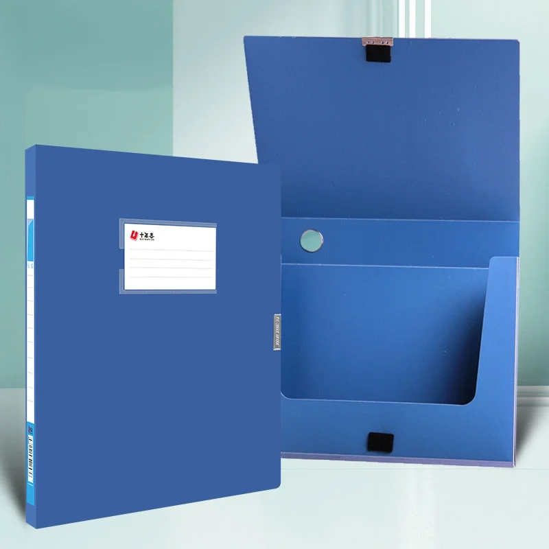 

Материал из полипропилена, с белой этикеткой, внутренними отделениями, коробка для документов с защелкивающимся механизмом, 25/35/55/75 мм.