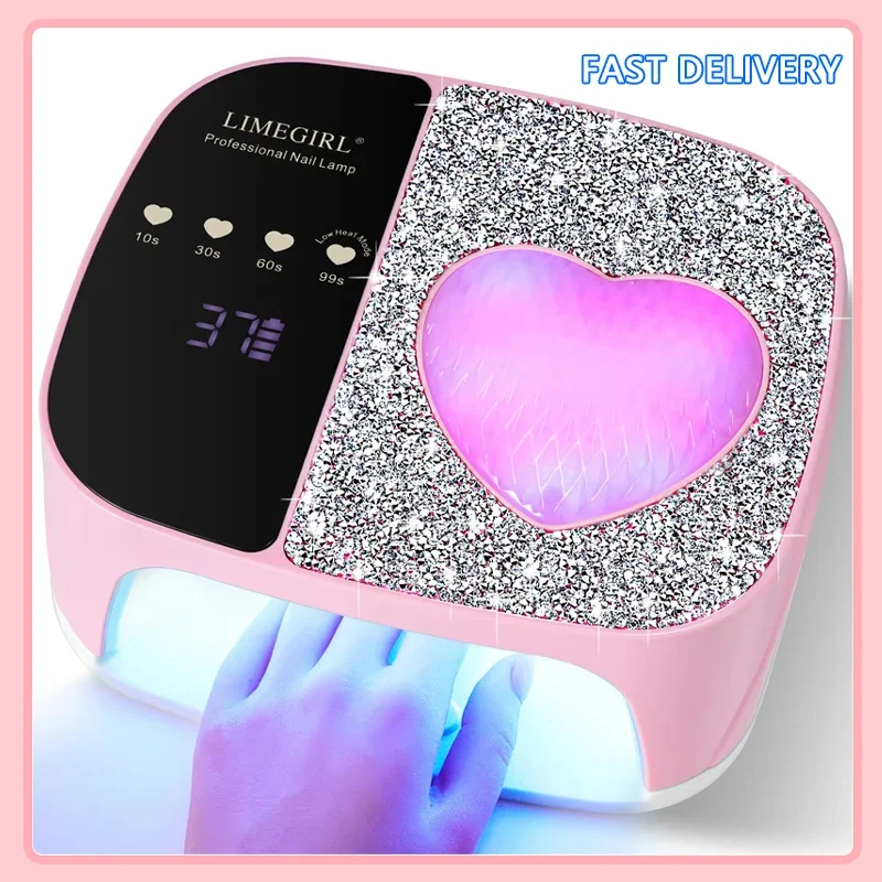 

For Nails UV Gel Polish Acrylic Drying Equipment Wireless UV LED Nail Lamp Dryer With 36LEDS Rechargable UV Lamp