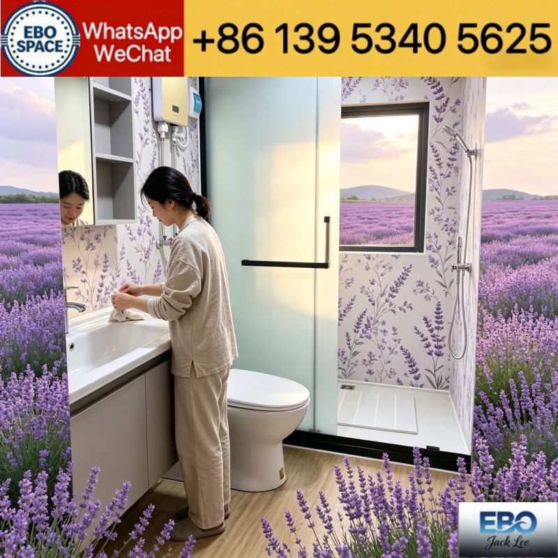  Premium Expand Modular Container Home Anti Moisture Wall System Large Floor Space 40FT Expand Villa Long Term Family Residentia