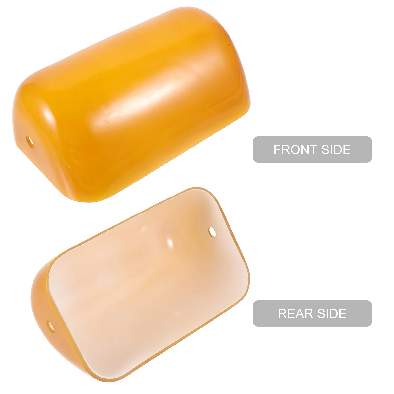 خمر المصرفيين عاكس الضوء الزجاج الجدول غطاء خفيف تصميم بسيط ديكور دائم للمنزل مكتب المصرفيين عاكس الضوء #6