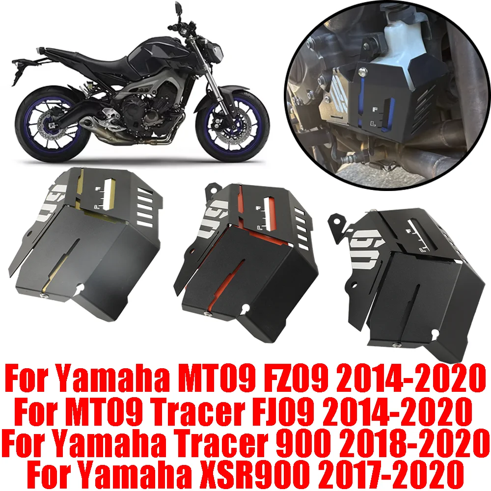 

Для Yamaha MT-09 MT09 Tracer 900 FJ09 FZ09 XSR900 XSR 900 аксессуары для двигателя, водяная охлаждающая жидкость, резервуар для восстановления, защита