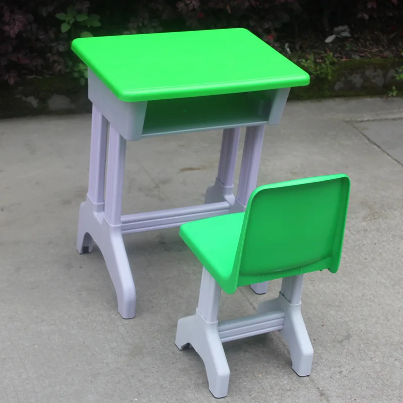 Hot Sale Children Learning Plastic Table And Chair Set Kid Desk Set for kindergarten