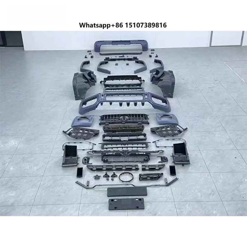 AUTO CAR PART for  G Class 19-24 W464 Upgrade W465 G63 Body Kit Grille  FRONT REAR BUMPER LINING WHEEL EYE BROW