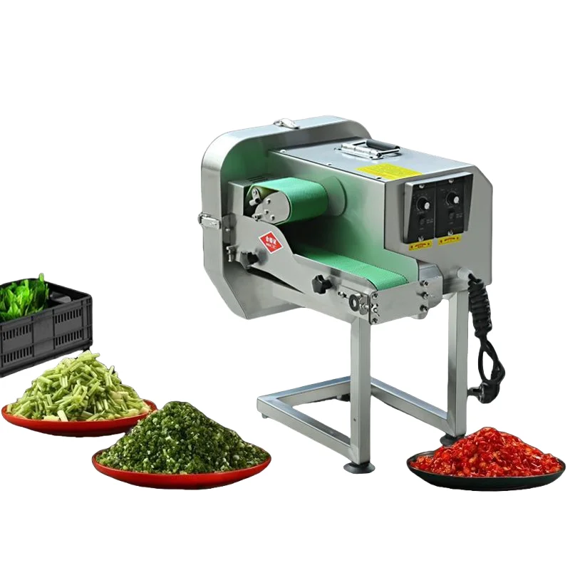 Onion And Leek Home Vegetable Green Onions Cabbage Cutter Fully Automatic Cafeteria Kindergarten Hotel Vegetable Cutter