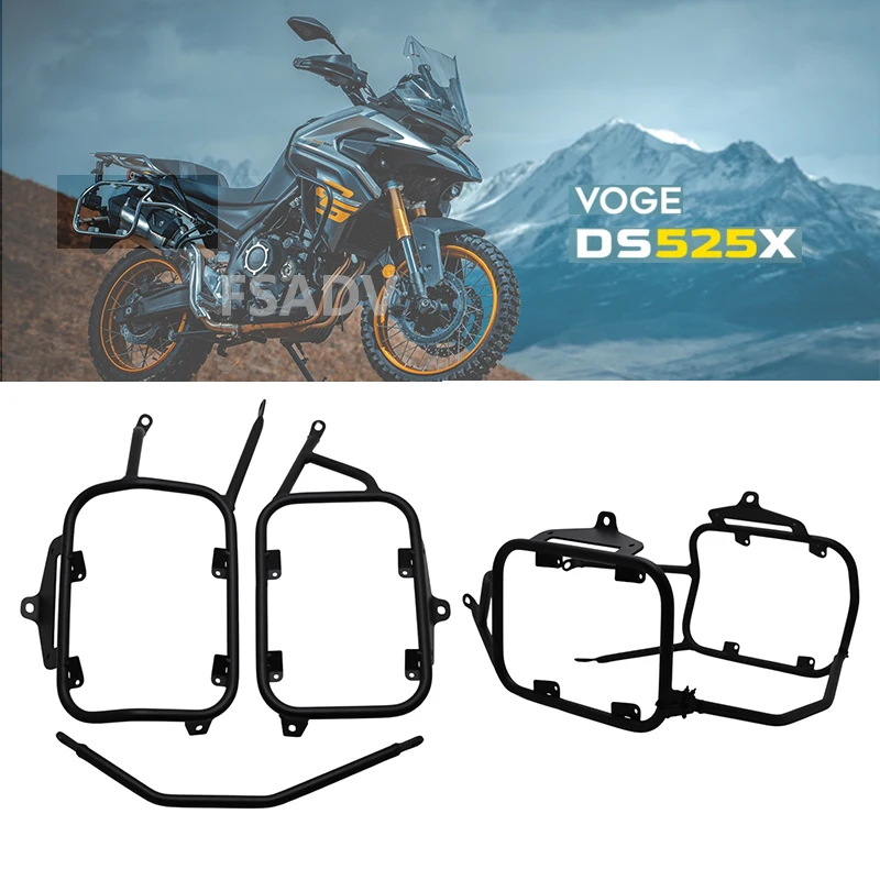 

Motorcycle Top Box Rack Side Panniers Bracket Luggage Saddlebag Support For VOGE Valico 525DSX DS525X DSX525 2023 2024