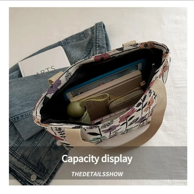 

X90D Artistic Cultural Print Practical Bag comfortable strap Laptop Books Carrying Solution