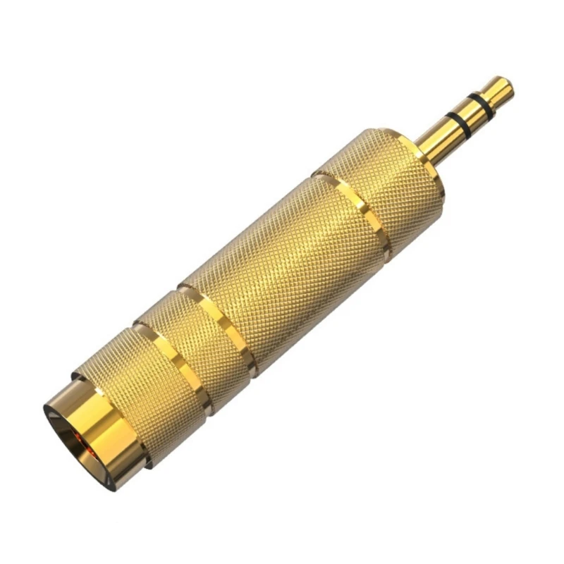 090F 소형 어댑터 6.5mm/3.5mm 수컷 ~ 3.5mm/6.5mm 믹서 용 암성 변환기