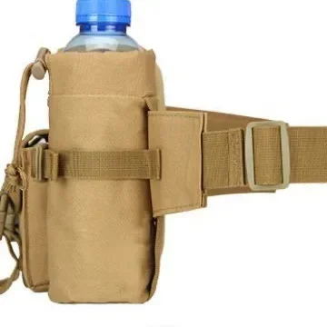 Outdoor Sports Running Waist Bag New Tactical Water Bottle Waist Bag Function Waterproof Mountaineering Waist Bag Men's Edition