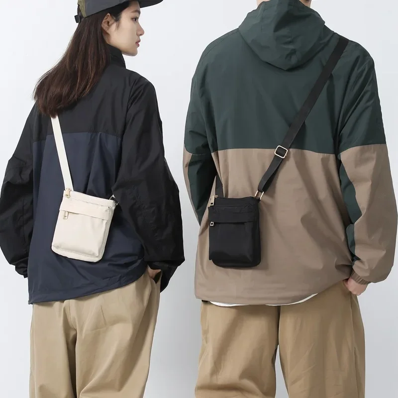 

Модная легкая нейлоновая маленькая женская сумка, универсальная для летних прогулок, мужская сумка-мессенджер