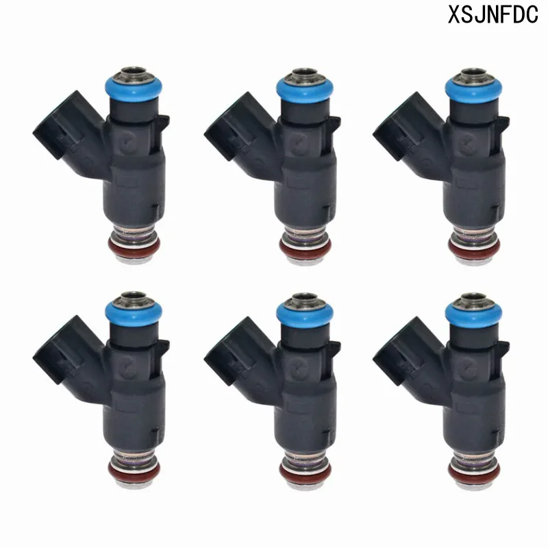 1/6PCS 12588610 Fuel Injectors for Buick Terazza Lucerne Chevrolet Impala Malibu Pontiac Montana Saturn Car Assecories