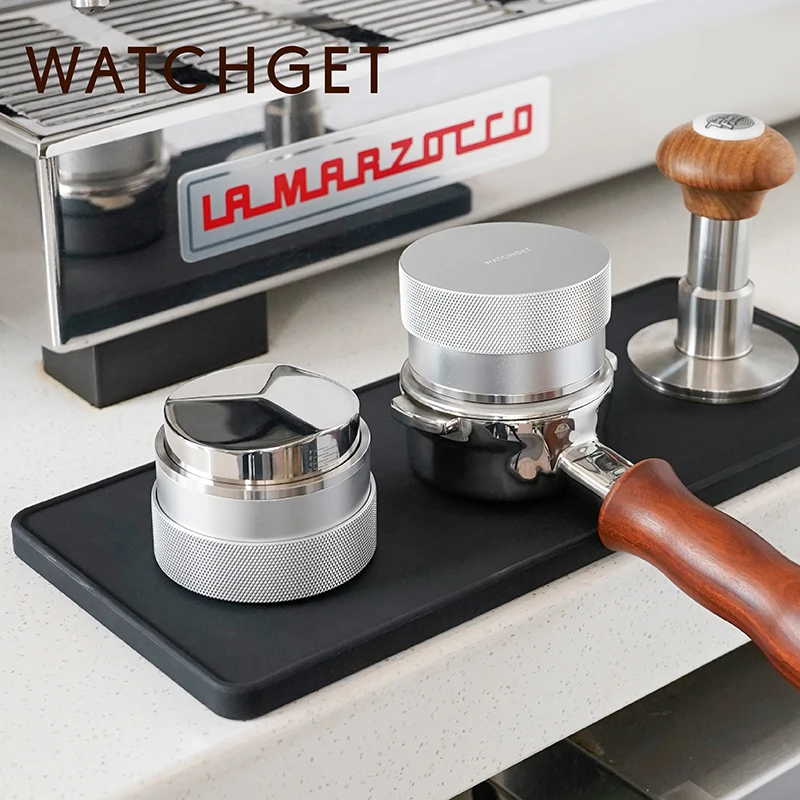 58MM Coffee Distributor Espresso Distributor Stainless Steel Tamper Espresso Distribution Tool Adjustable Depth Tamper
