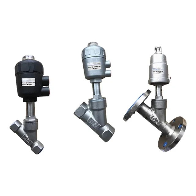 Novo e original flange plc/válvula de assento angular de rosca interna JZF-50F-C63 JZF-50F-C80