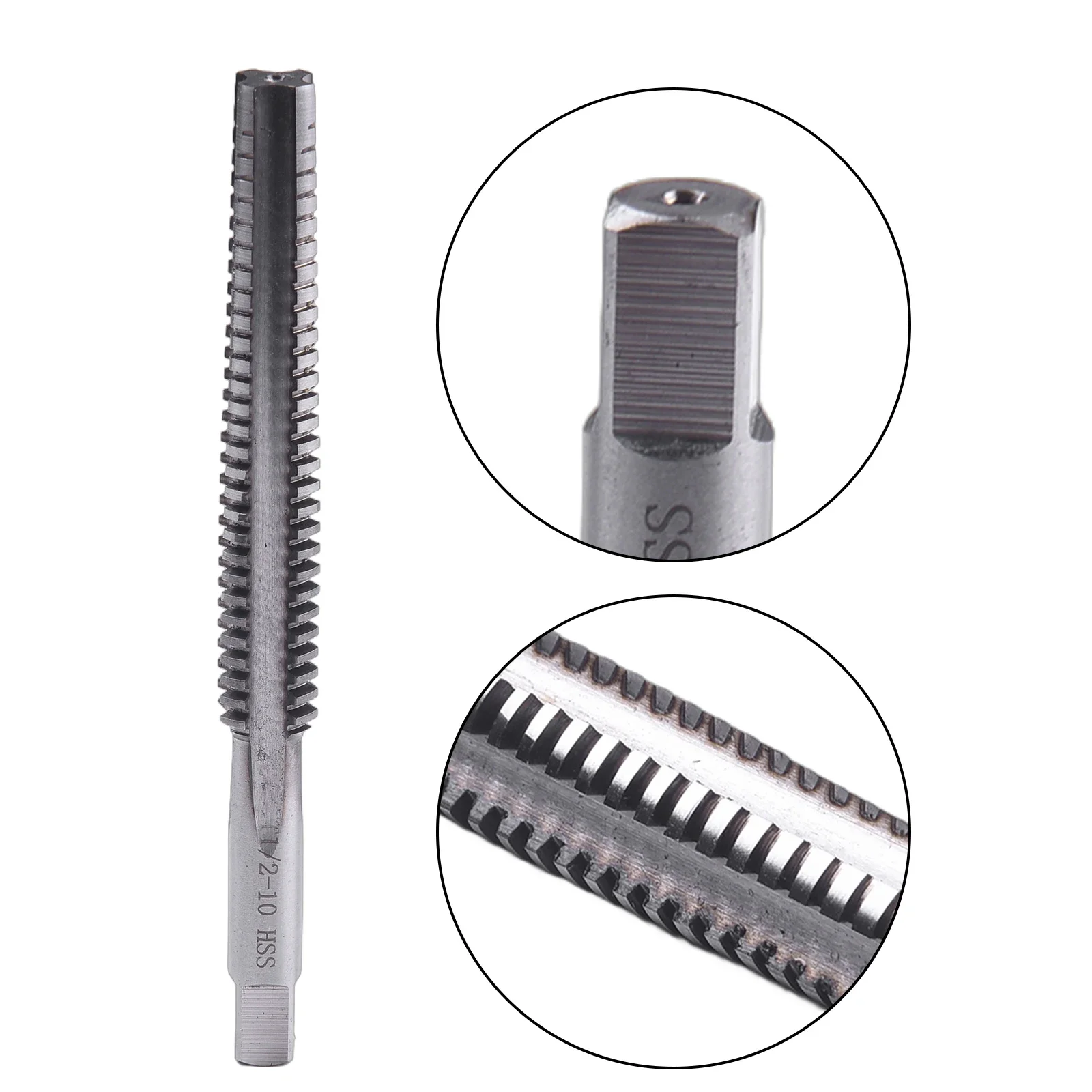 Imagem -03 - Torneira Trapezoidal Direita Ferramenta de Corte de Roscas Precisas Ferro Fundido Cobre Latão e Aço Abrasivo Hss 1pc 210 Acme 1pc 2x10