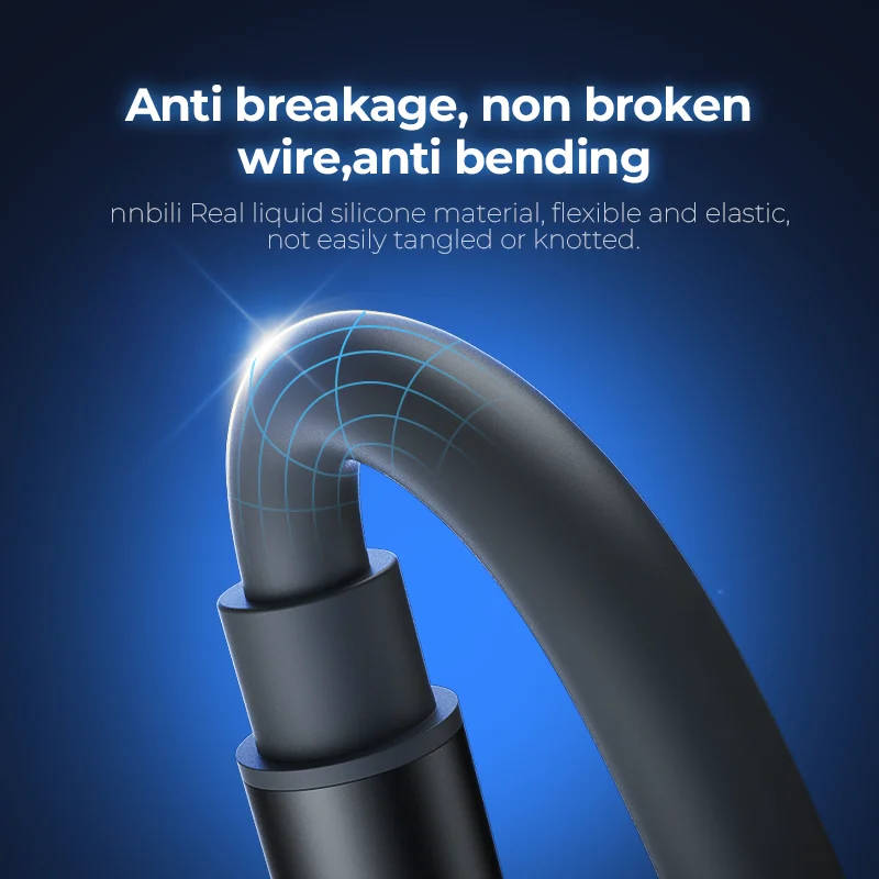 NNBILI 240 واط USB نوع C إلى USB C كابل 100 واط PD شحن سريع سلك شاحن لماك بوك برو شاومي سامسونج محمول USBC الحبل 1.2/1.8 #6