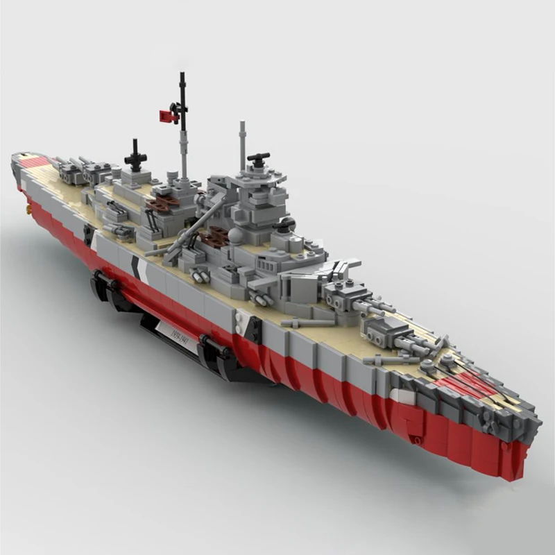 

MOC Building Blocks Cruiser Battleship Model Frigate Destroyer DIY Bricks Creative Assembly Toys Birthday Present Christmas Gift