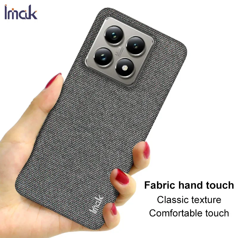 For Xiaomi Mi 14T Case IMAK Ruiyi Series Fabric Case for Xiaomi 14T Pro 5G Cover