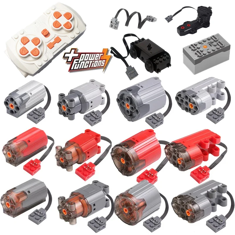 High-Tech Technischer Motor 2,4G Bluetooth APP Modul RC DIY Bausteine MOC PF Power Funktion Upgrade XL-M-Servo Motor DIY