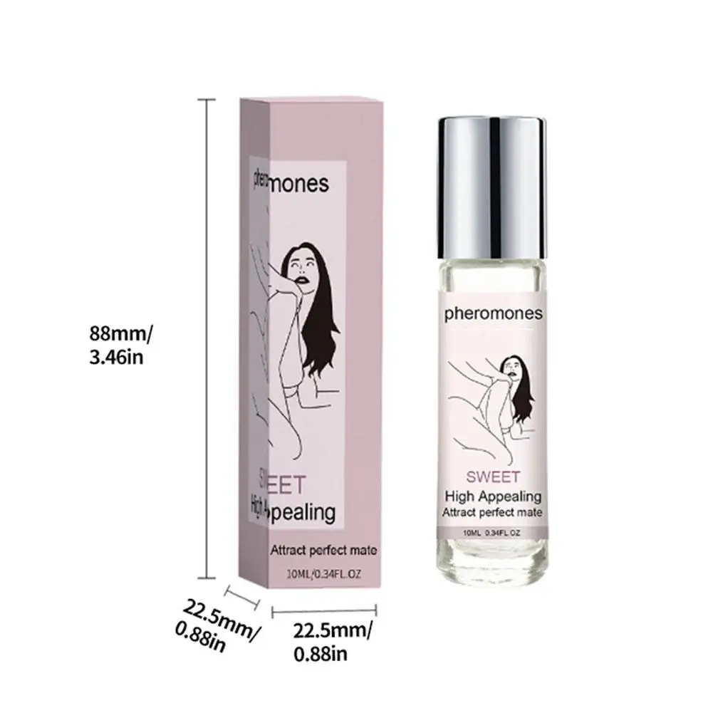 Perfume de feromonas duradero para coqueteo Sexual, socio íntimo, estimula la flirteo, mujer, aceite de tentación definitivo encantador, 1 ud.