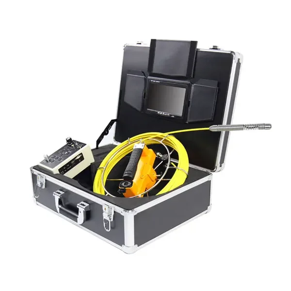 14 مللي متر Mini-Kop 7 ''Tft مراقب 20 متر/30 متر/40 متر/50 متر كابل Cctv Endoscoop Riool Afvoer Pijpleiding كاميرا ل Sanitair Buisianpectie