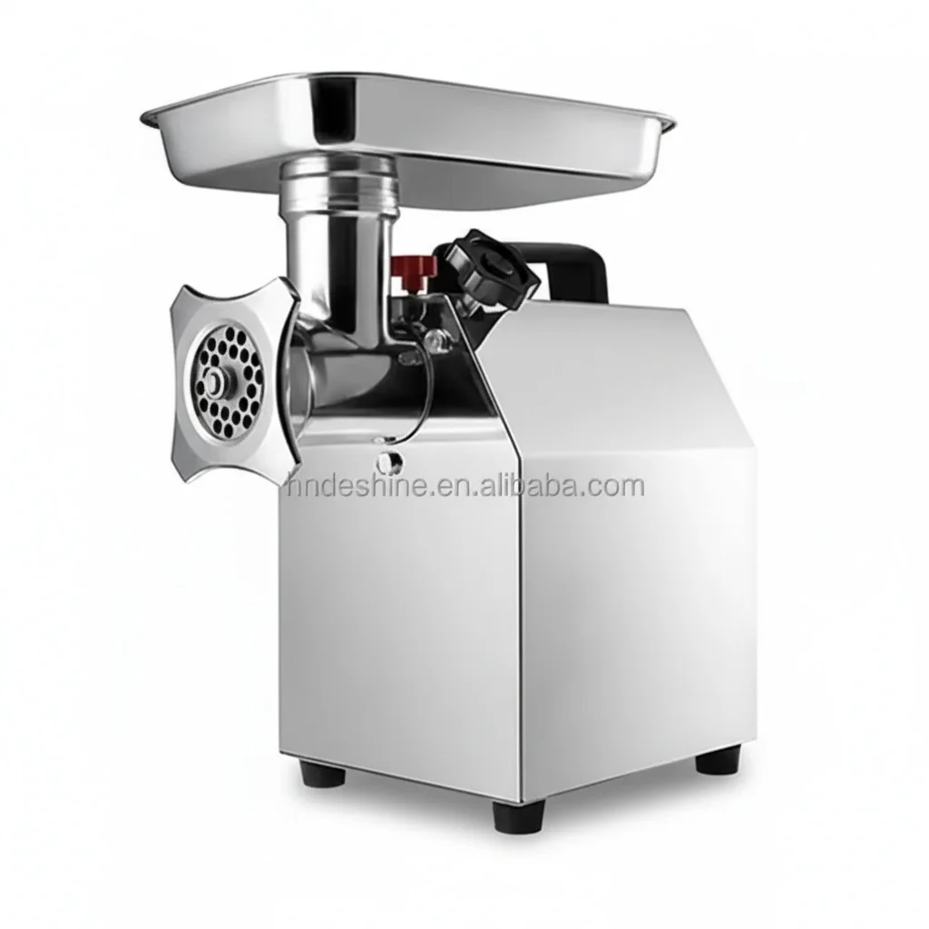 

#32 Commercial Meat Grinder, 1800W Stainless Steel Electric Meat Mincer, Heavy Duty Sausage Stuffer, Industrial Food Processor