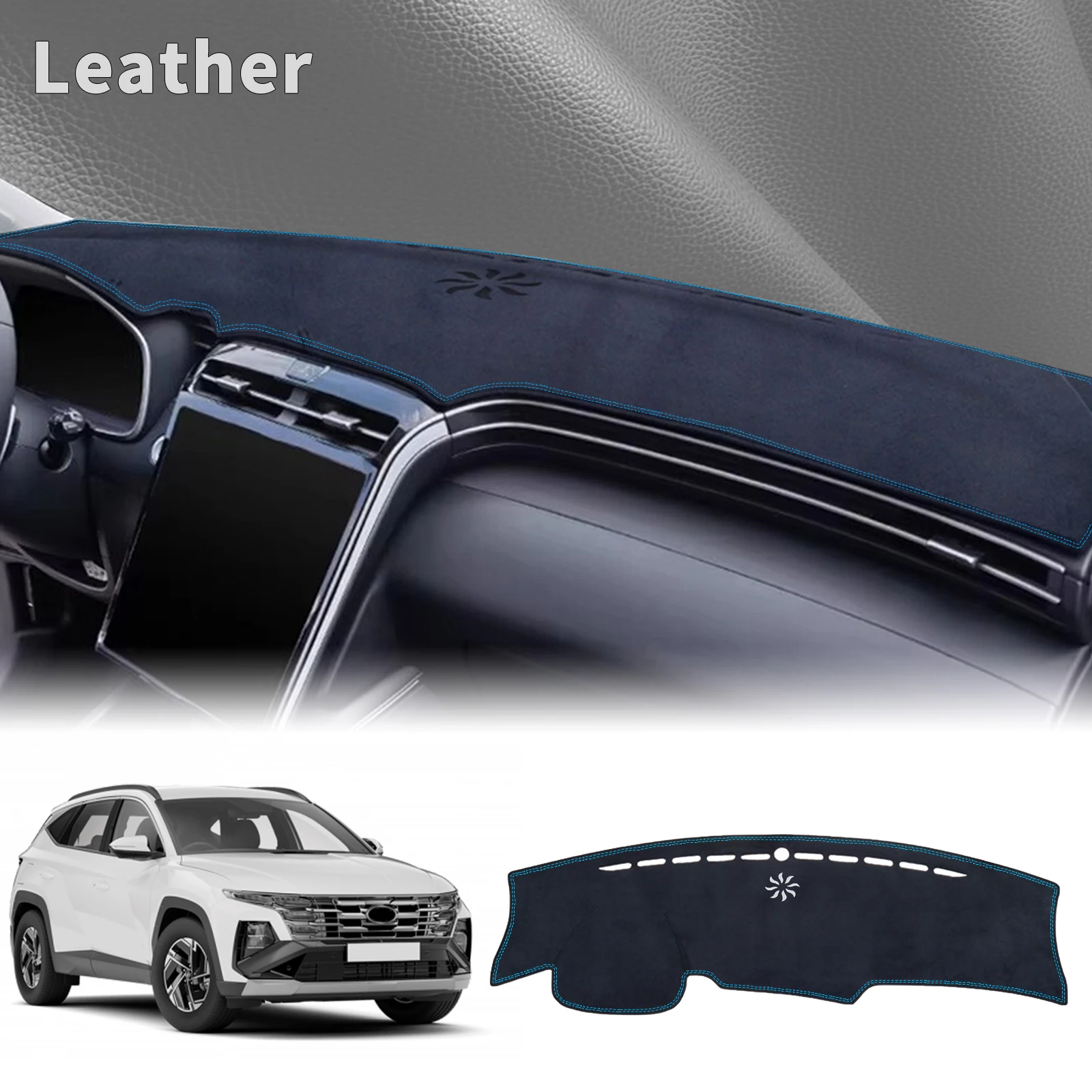 

fit for Hyundai Tucson Nx4 2021 2022 2023 2024 Car Dashmat Dashboard Cover Pad DashMat Sunshade Protective Carpet Accessories