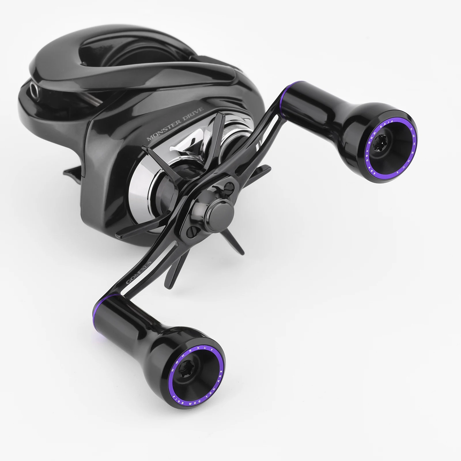 مقبض طاقة Gomexus لشيمانو كورادو أنتاريس ميتانيوم بانتام دايوا تاتولا ستيز زيليون ضبط بكرة الطعم من الألومنيوم 24 مللي متر