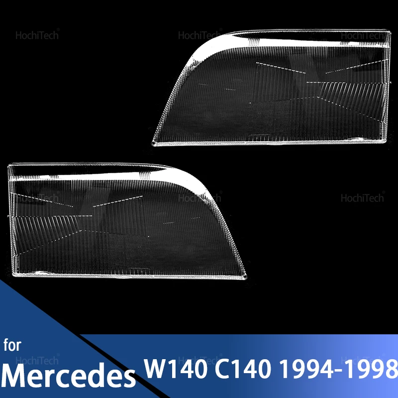 

Front Headlamp Cover Headlight Shell Transparent Lampshade Lens for Mercedes-Benz W140 C140 Facelift 1994-1998 Headlamp Shell