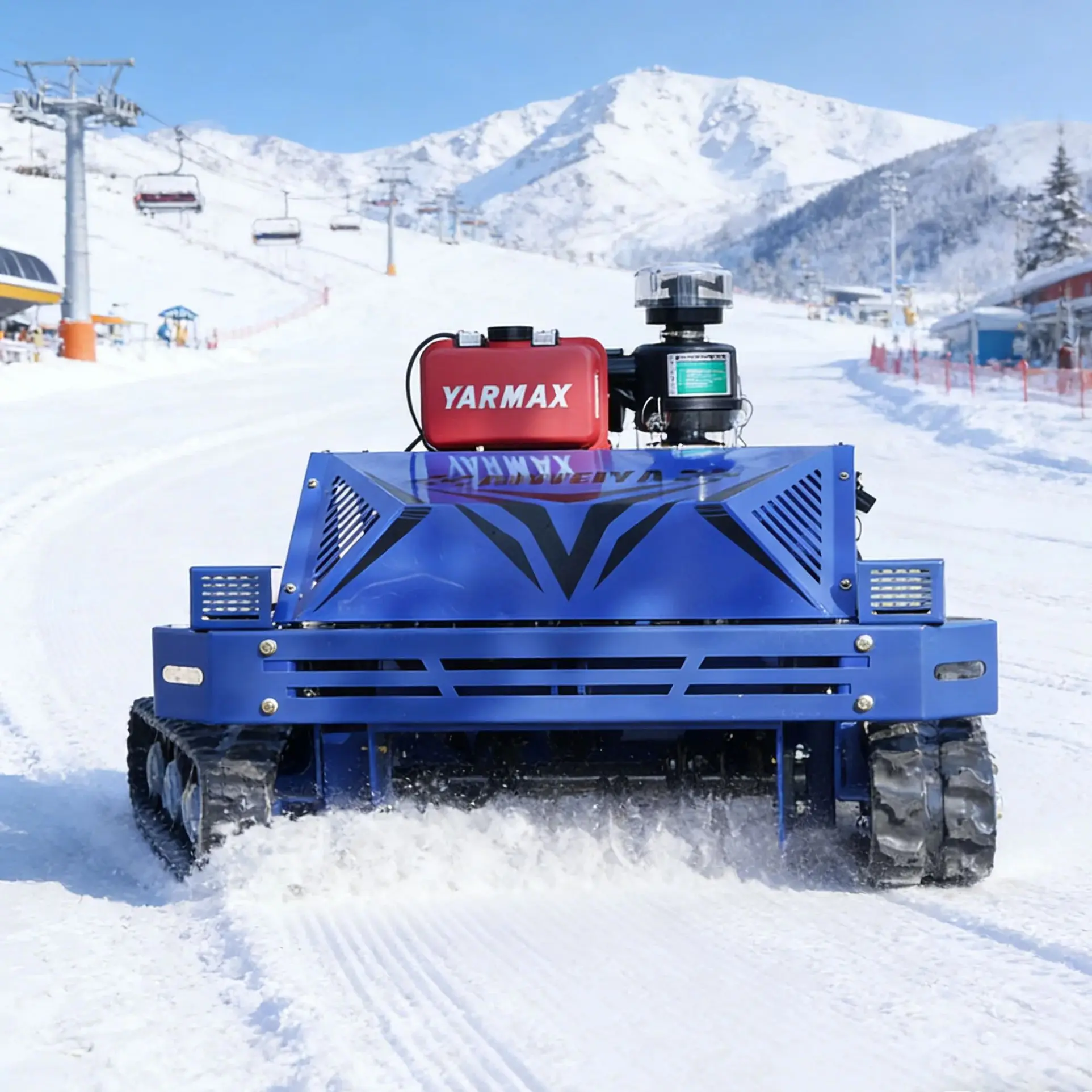 

Регулируемая высота скашивания 20-150 мм, подходит для любых типов местности, таких как газоны и брошенные угодья, косилка-измельчитель.