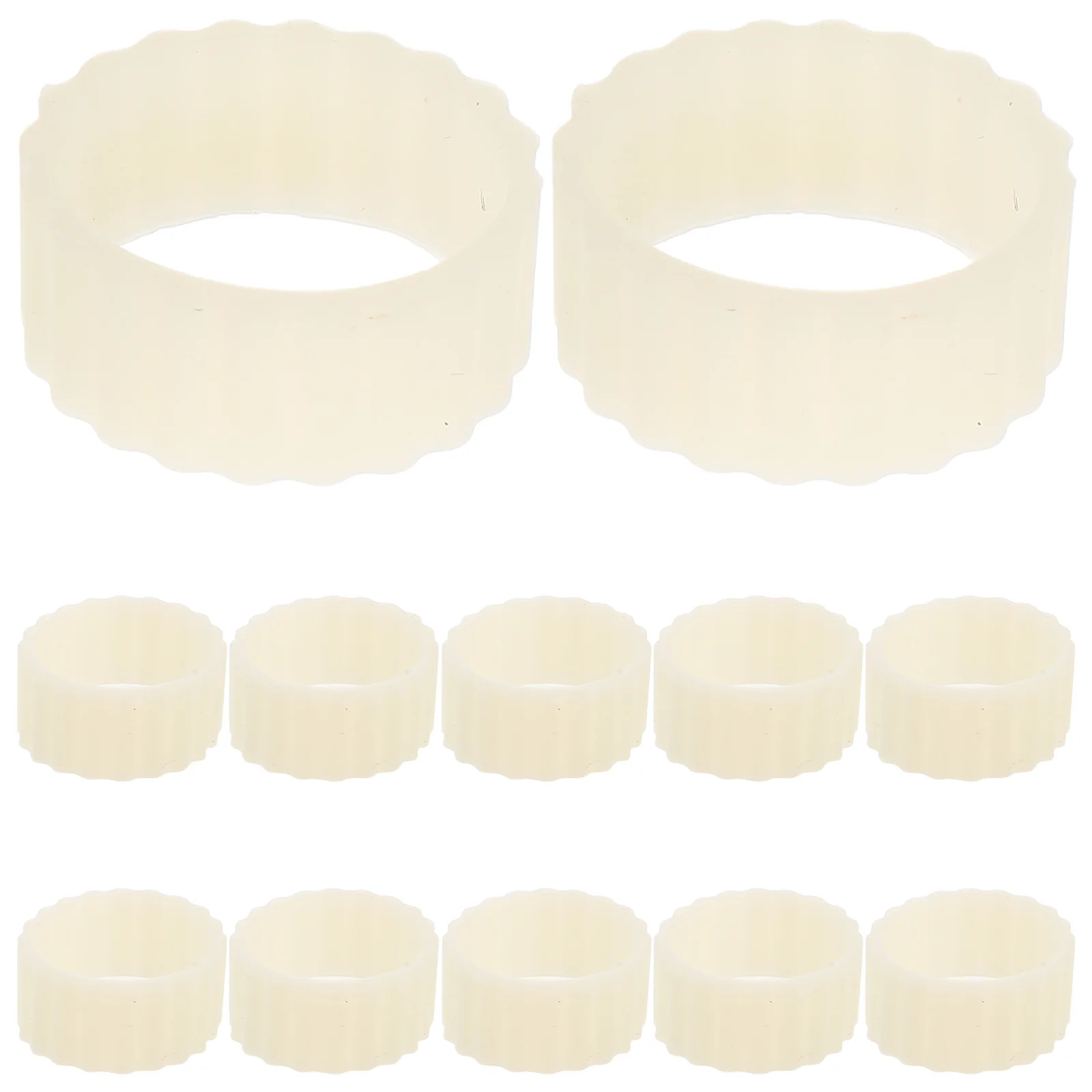 

12pcs Silicone Grippers Non-Slip Taper Holder Adapter Stabilizer Insert For Advent Wreaths Weddings Church Decor