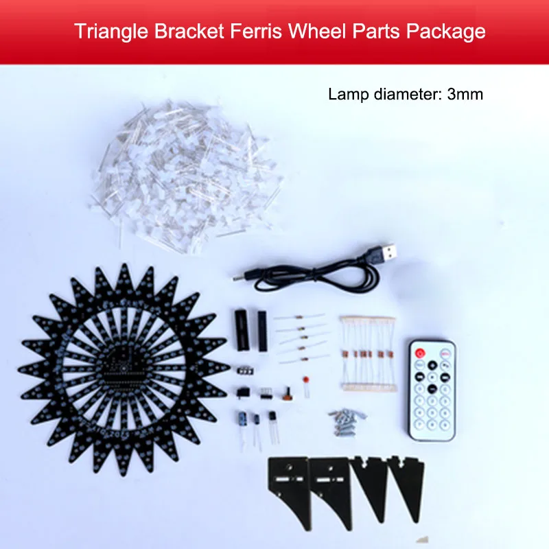 ReYeBu Ferris Wheel LED Bluetooth Speaker DIY Kit 5