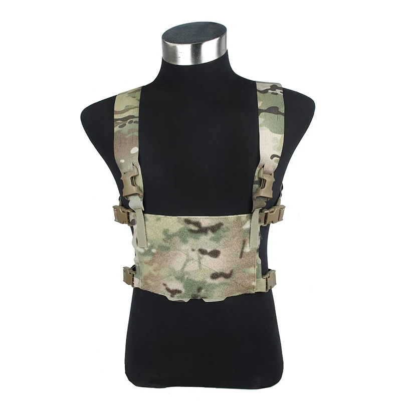 

TMC Mini Harness Tactical Lightweight Chest Rig Panel Laminated MC Multi Camo(051594)