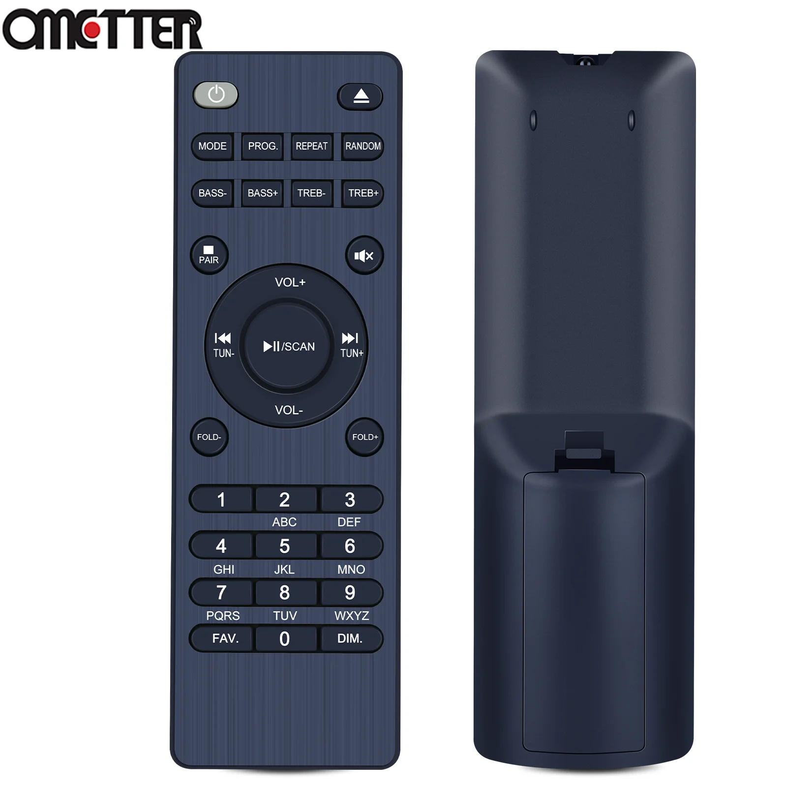 

Remote Control For Oakcastle HIFI500 Bluetooth 5.2 Stereo System
