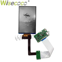 6 Inch 1620*2560 LCD 2K Display Mono Monochrome LCD Display MIPI 50PIN for 3D Printer LCD