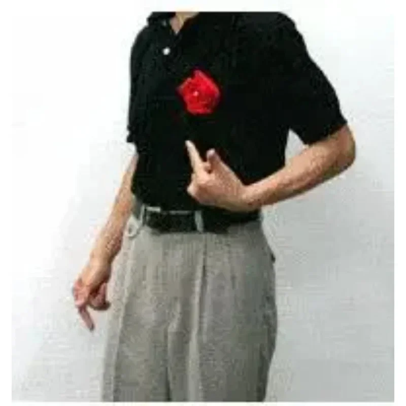 

Silk To Rose Stage Magic Tricks Close Up Magic Props Magia Accessories Magia Gadge Classic Magician Flower Magie Street Illusion