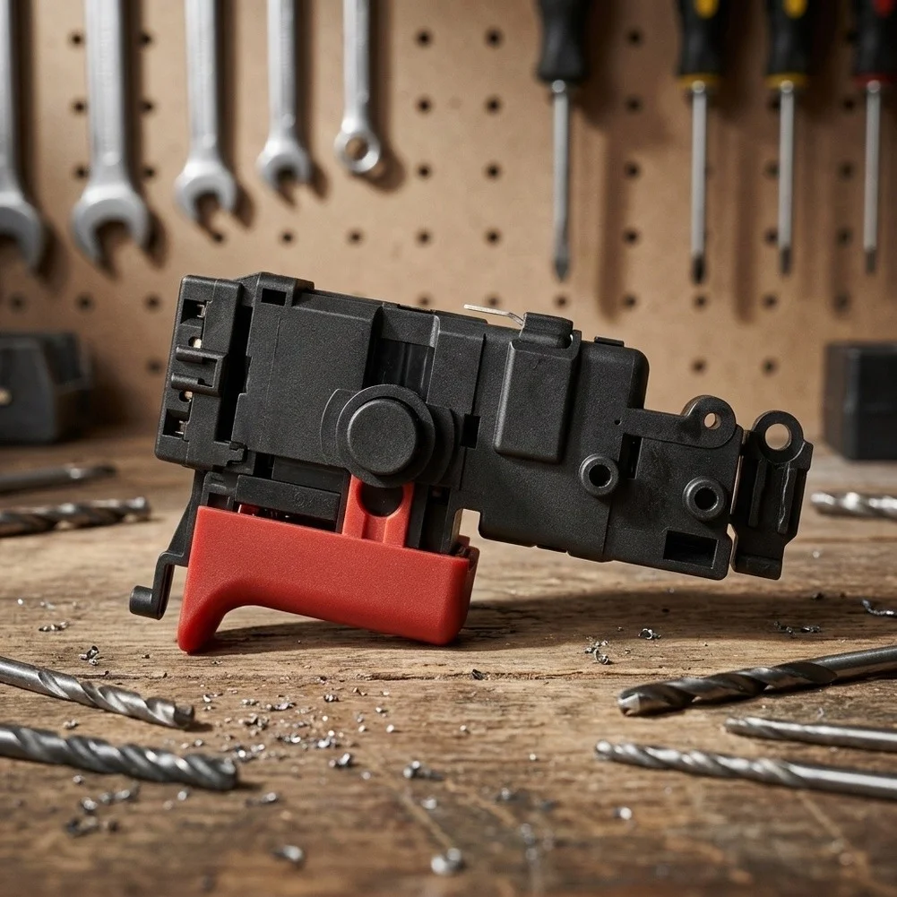 Drill Replacement Part Hammer Drill Switch High Current Load Capacity Compact Design Structure For TBH2000 Hammer Drill