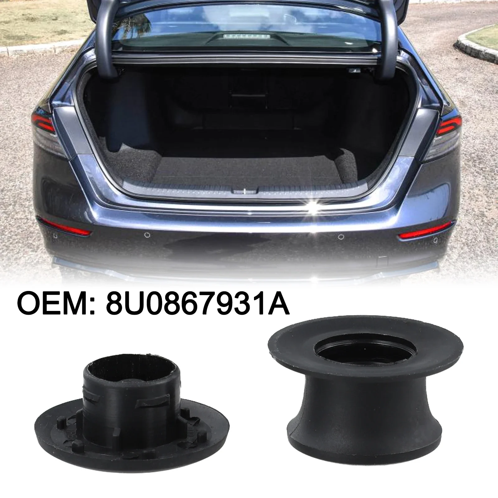 Car Maintenance Car Clips 2PCS Car Clips Set Plastic Clips Replacement Installation Easy Installation Non-Deformation