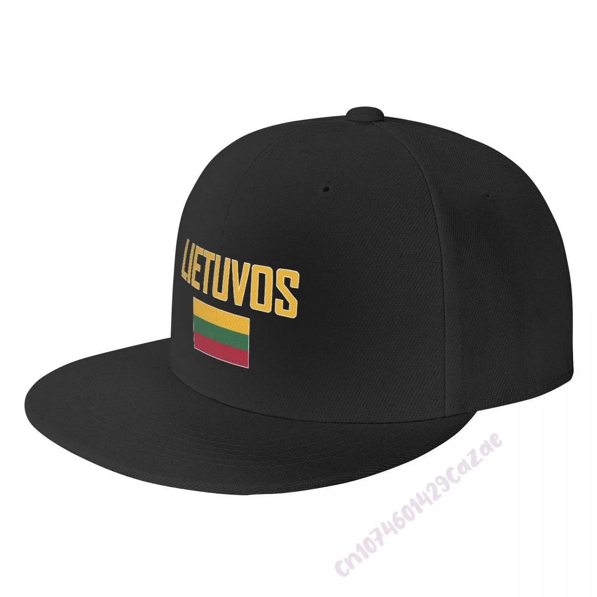 Lithuania Flag Flat Brim Baseball Cap Breathable Adjustable Men Women Outdoor Hip Hop Hat For Gift