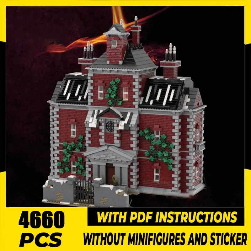 

Moc Building Blocks A Christmas Carol -City Street View Model Technology Brick DIY Assembly Construction Toy Holiday Gift