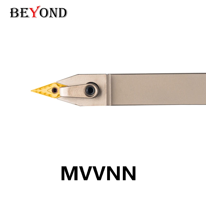 

BEYOND MVVNN MVVNN2020K16 MVVNN2525M16 MVVNN2020 MVVNN2525 Lathe Cutter CNC Shank External Turning Toolholder White Spring Steel
