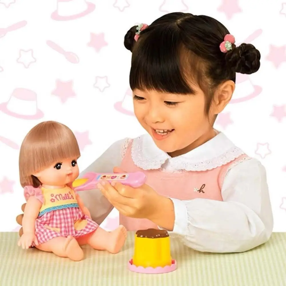 Early Education Food Feeding Pudding Toy Simulation Role Play Cute Strawberry Pudding Toy Interactive Cartoon Play House Toys