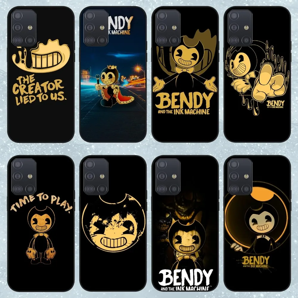 Чехол для телефона Game B-Bendy And The I-Ink M-Machine, чехол для Samsung Galaxy 20 10 S23 S24 S22 S30 Note Plus Lite FE ULTRA
