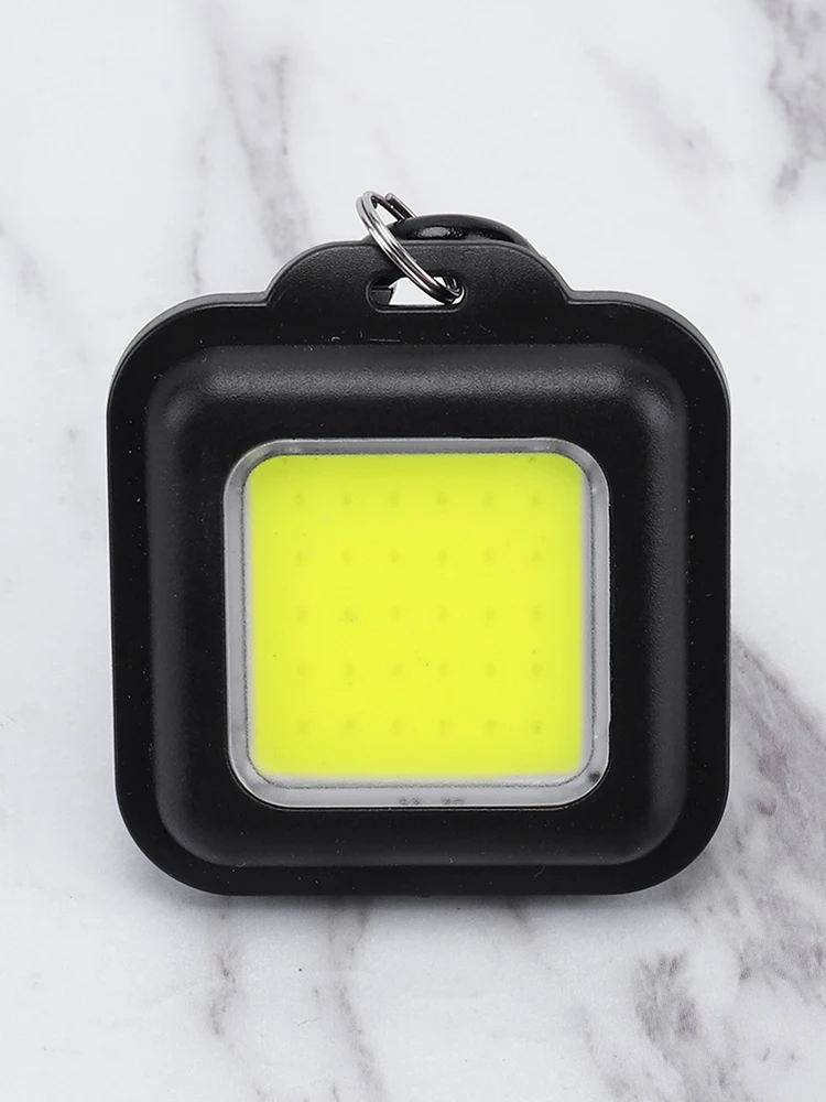 500LM небольшой карманный фонарик с зарядкой через USB, брелок-фонарик, компактный фонарик для кемпинга, многоцелевой для уличной рыбалки, аварийная ситуация