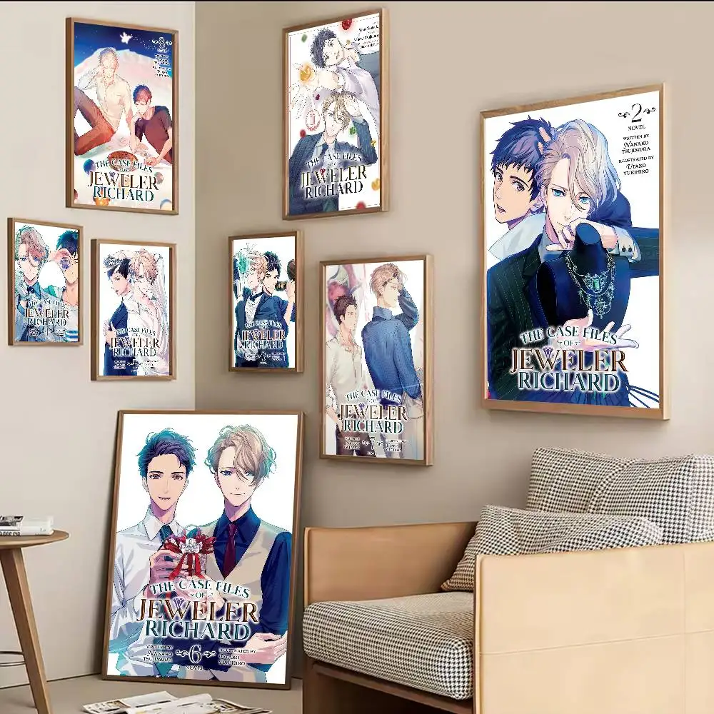 

The Case Files Of Jeweler Richard DIY Sticky Poster Fancy Wall Sticker For Living Room Bar Decoration Wall Decor