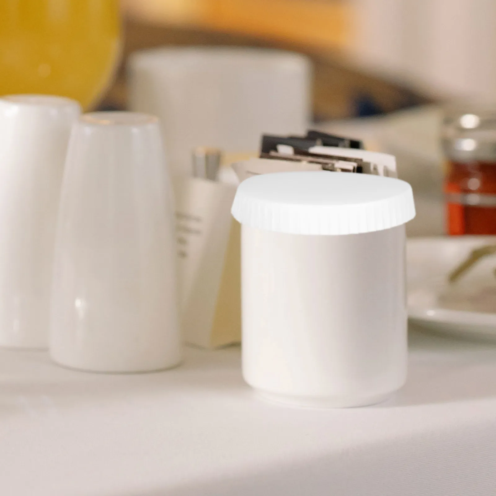 

100Pcs Stackable Cup Lids for Paper Cups Leak-Resistant Design Easy to Store Great for Family Gatherings Events