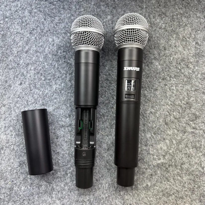 Original Shure SM58-V4 (1 Drag 4) Live Vocal Microphone Professional UHF Dynamic SHURE SM58 4-in-1 Wireless Microphone Set